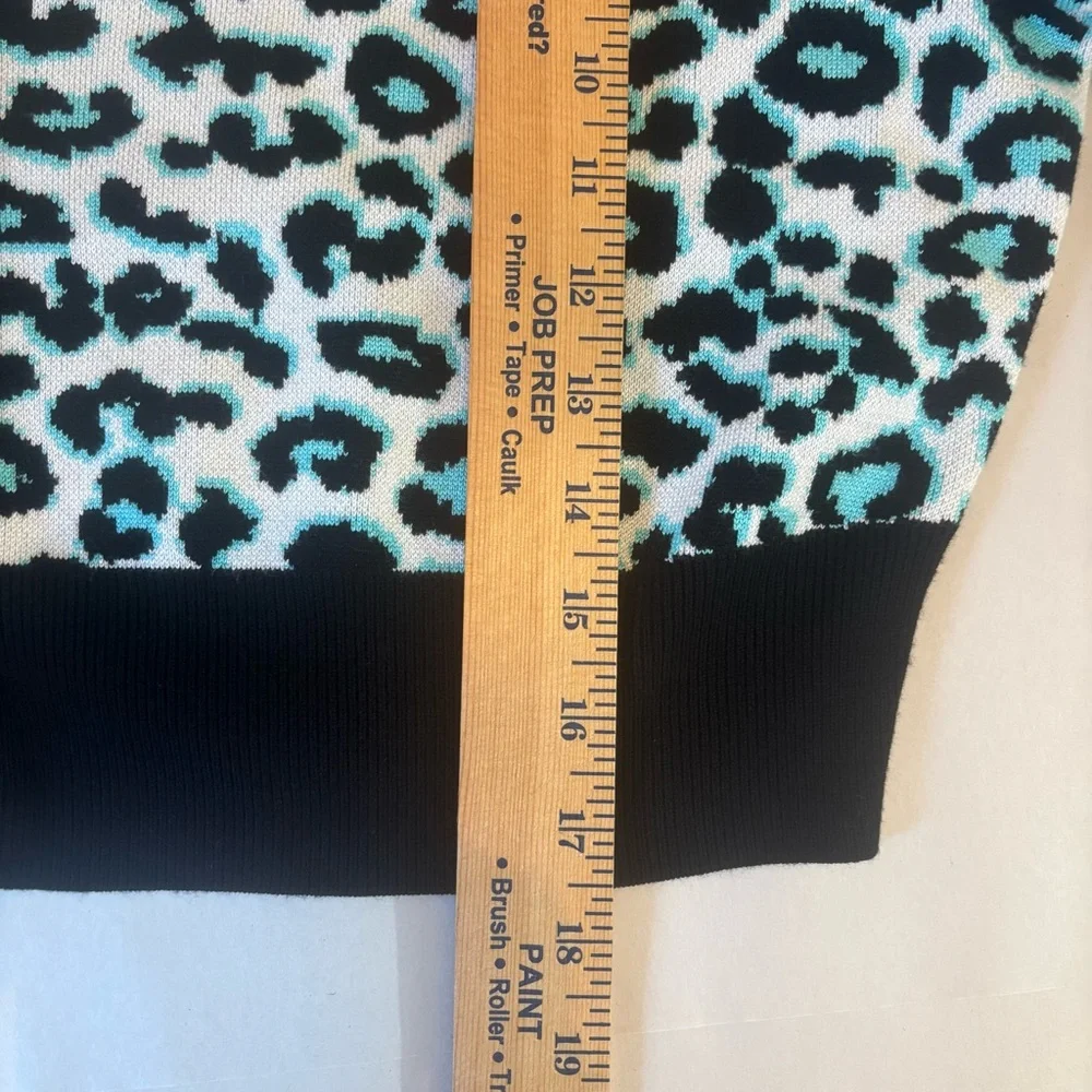 Torrid x Betsey Johnson Leopard Print Crop Cardigan | Size 1 (14–16) XL - Picture 12 of 13